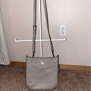 **Gray Tory Burch Crossbody